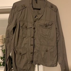 Maurice’s brown jacket